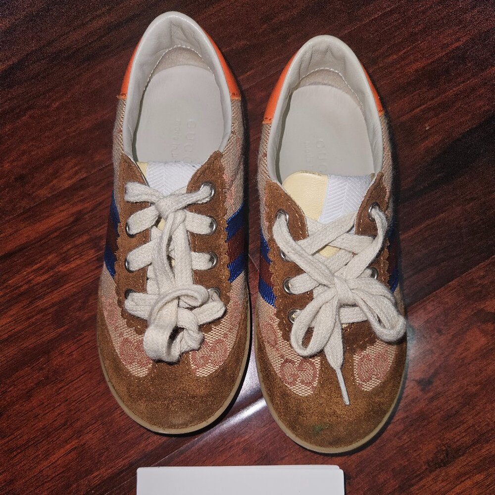 Authentic Gucci boys toddler shoes with original box and authenticity uk size 25